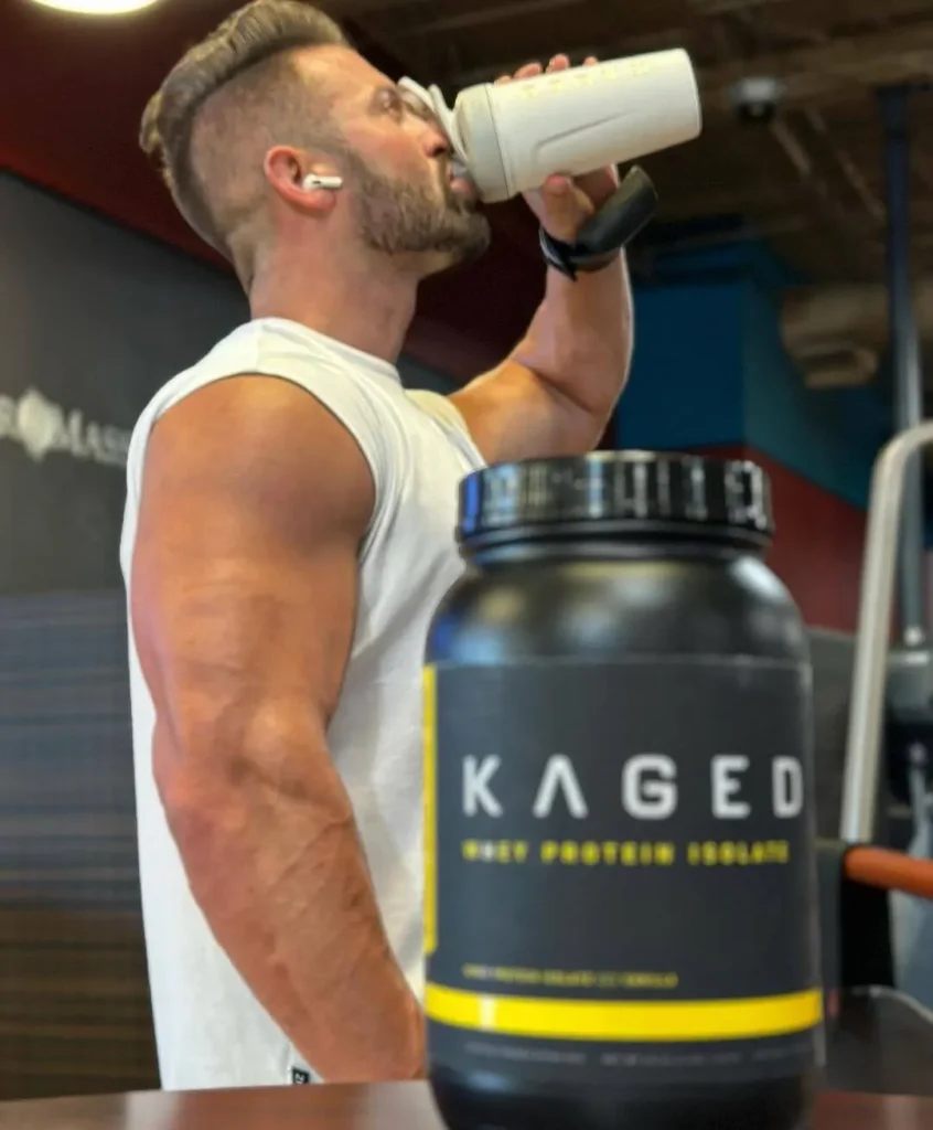 kaged whey protein instagram