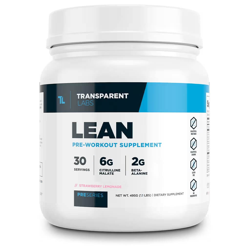 transparent labs lean