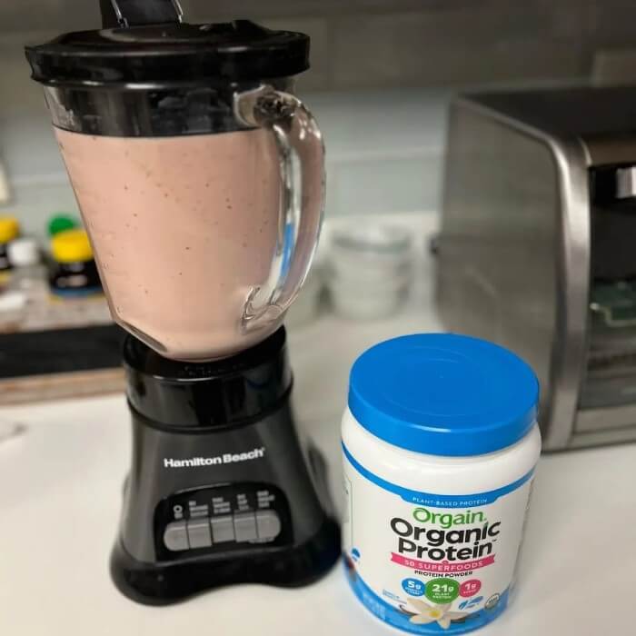 Orgain Organic Protein instagram