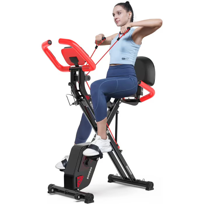 Pooboo Folding Exercise Bike