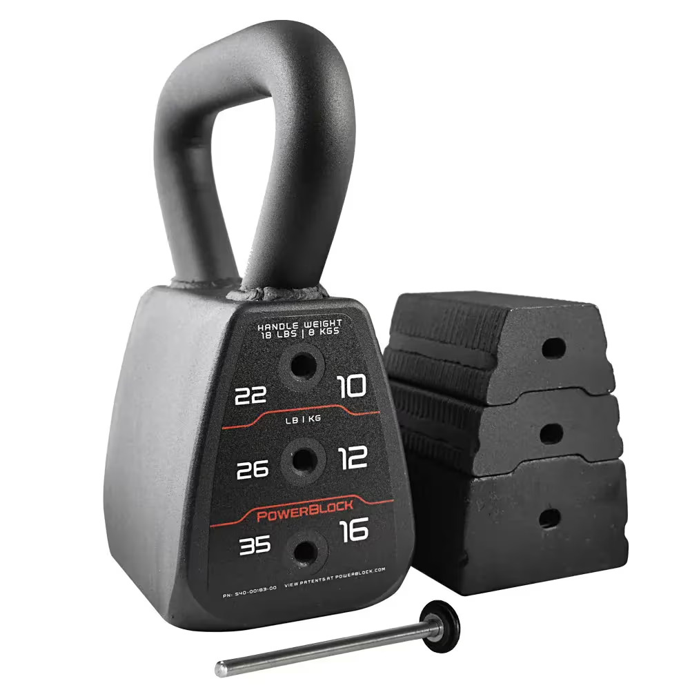 Powerblock adjustable kettlebell