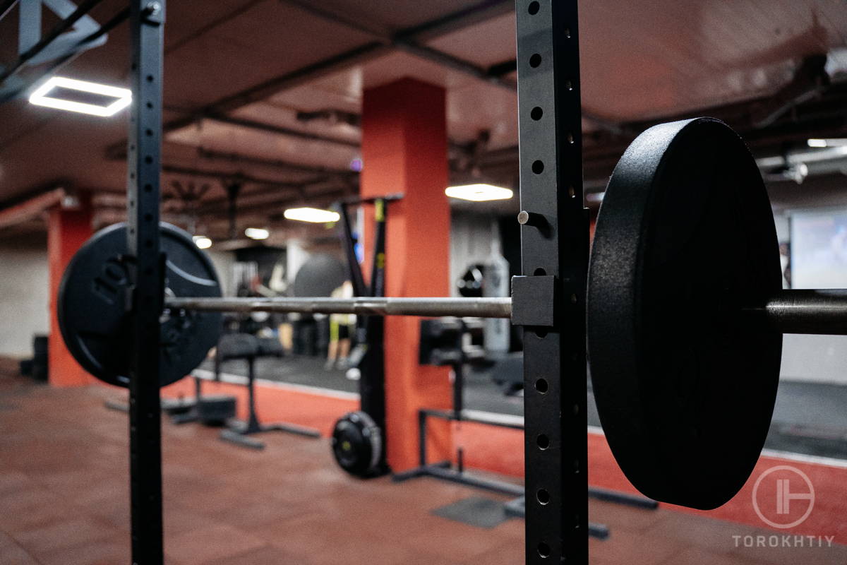 Rack in gym