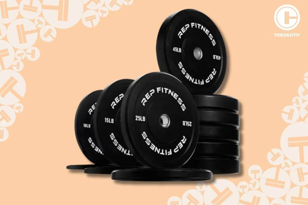 REP Black Bumper Plates