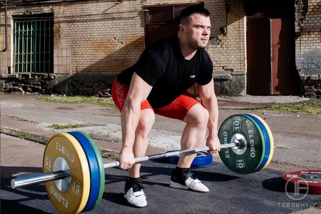 athlete deadlift workout