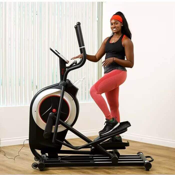 Sunny Motorized Elliptical Machine instagram