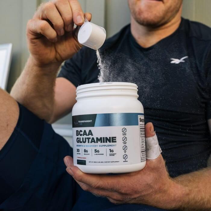 transparent labs bcaa glutamine instagram