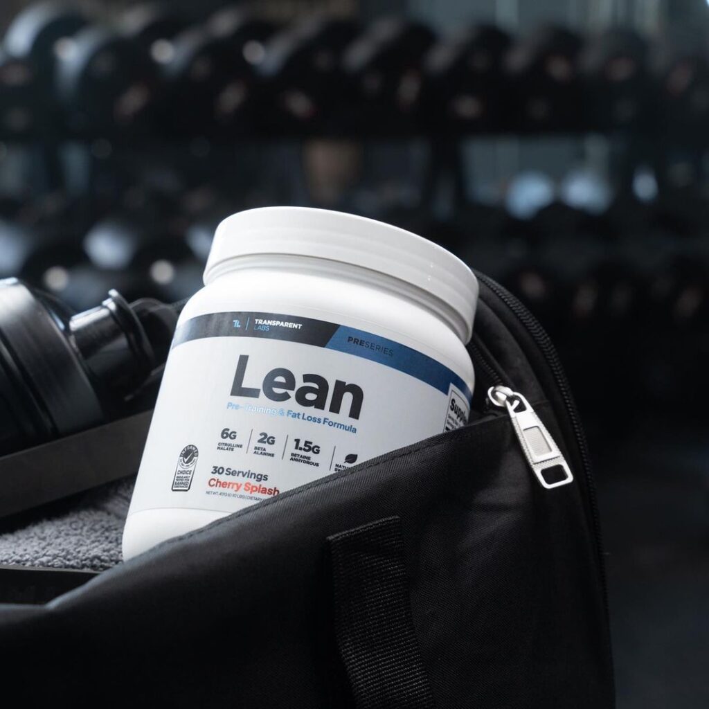 transparent labs lean pre-workout instagram