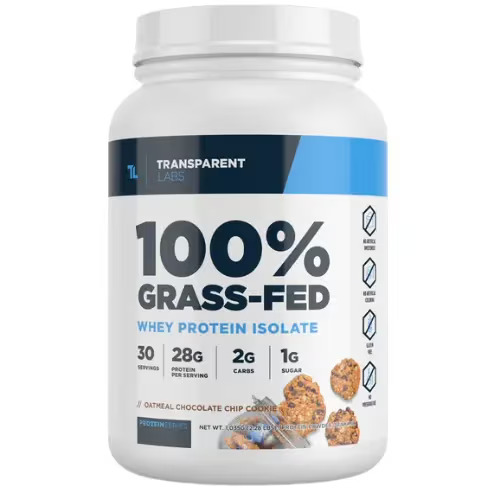 Transparent Labs Grass-Fed Whey Protein Isolate