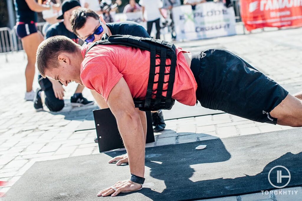 Push-Ups With Vest