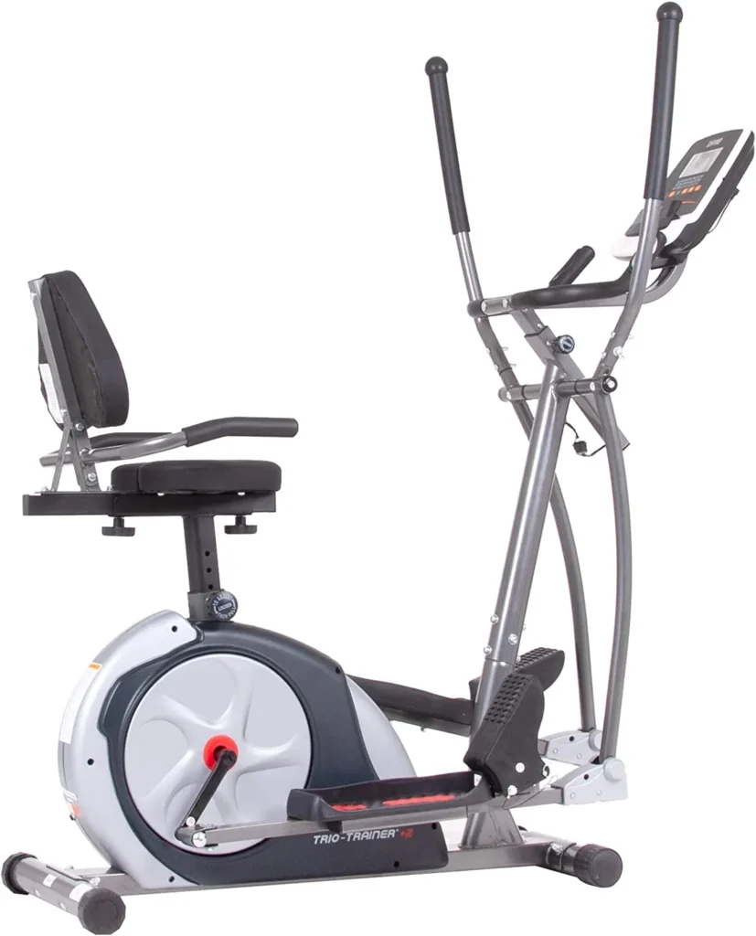 Body Champ 3-in-1 Home Gym Bike, Elliptical & Recumbent Bike