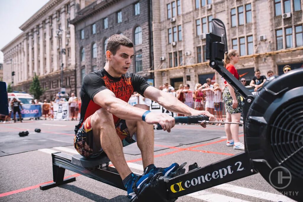 Rowing Machine Exercise