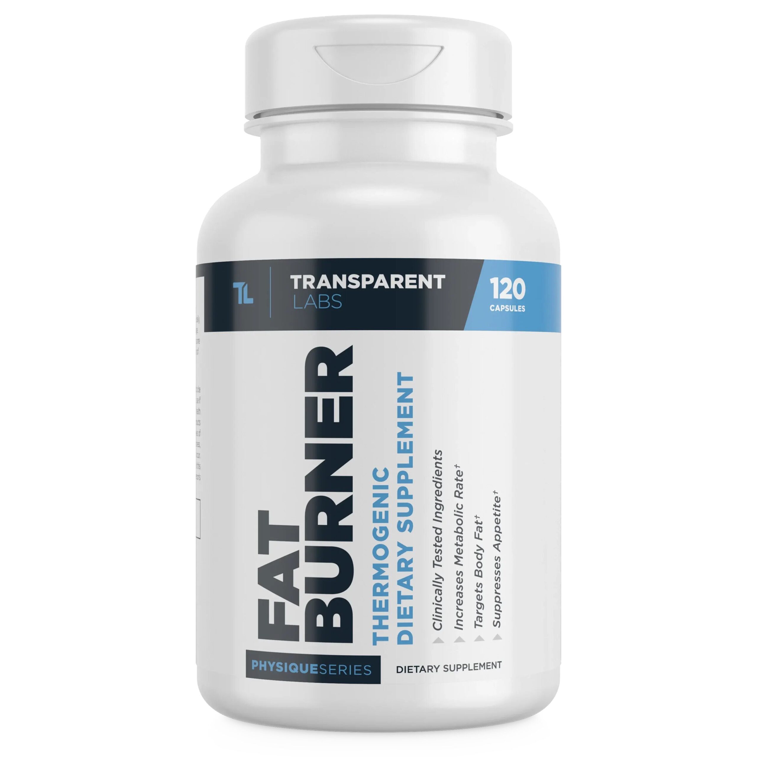 transparent labs fat burner bottle sample