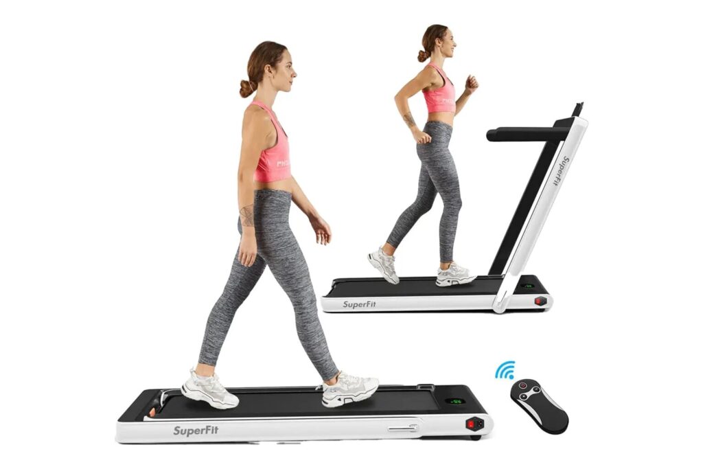 goplus folding treadmill sample