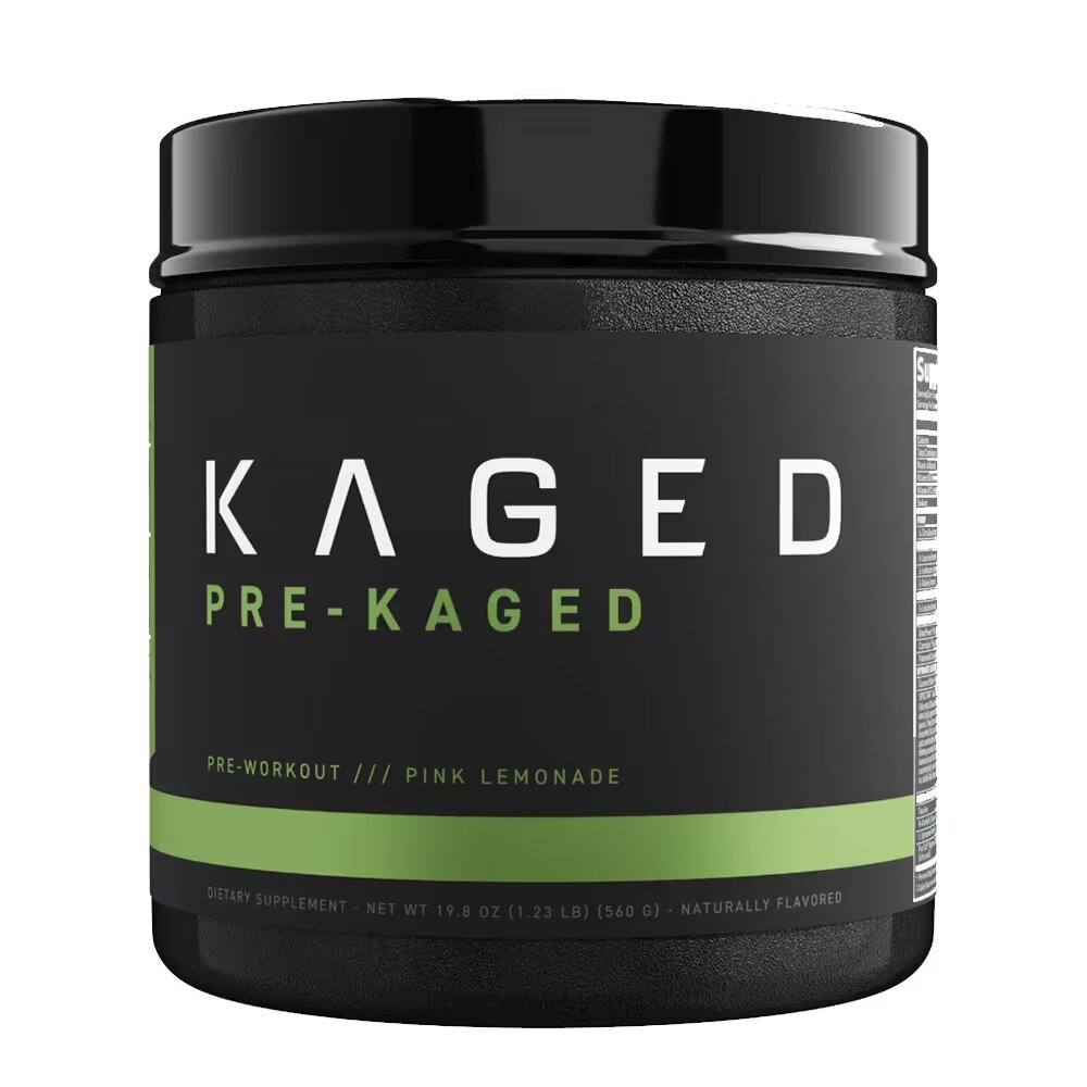 kaged pre-workout bottle sample