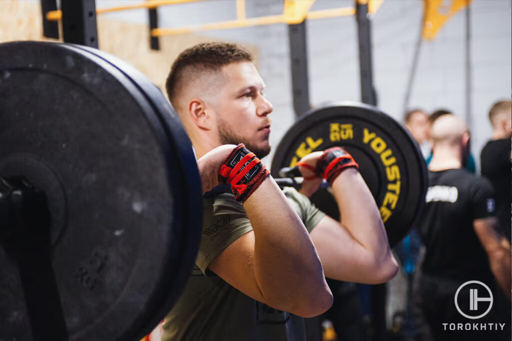 lifting exercises with barbell