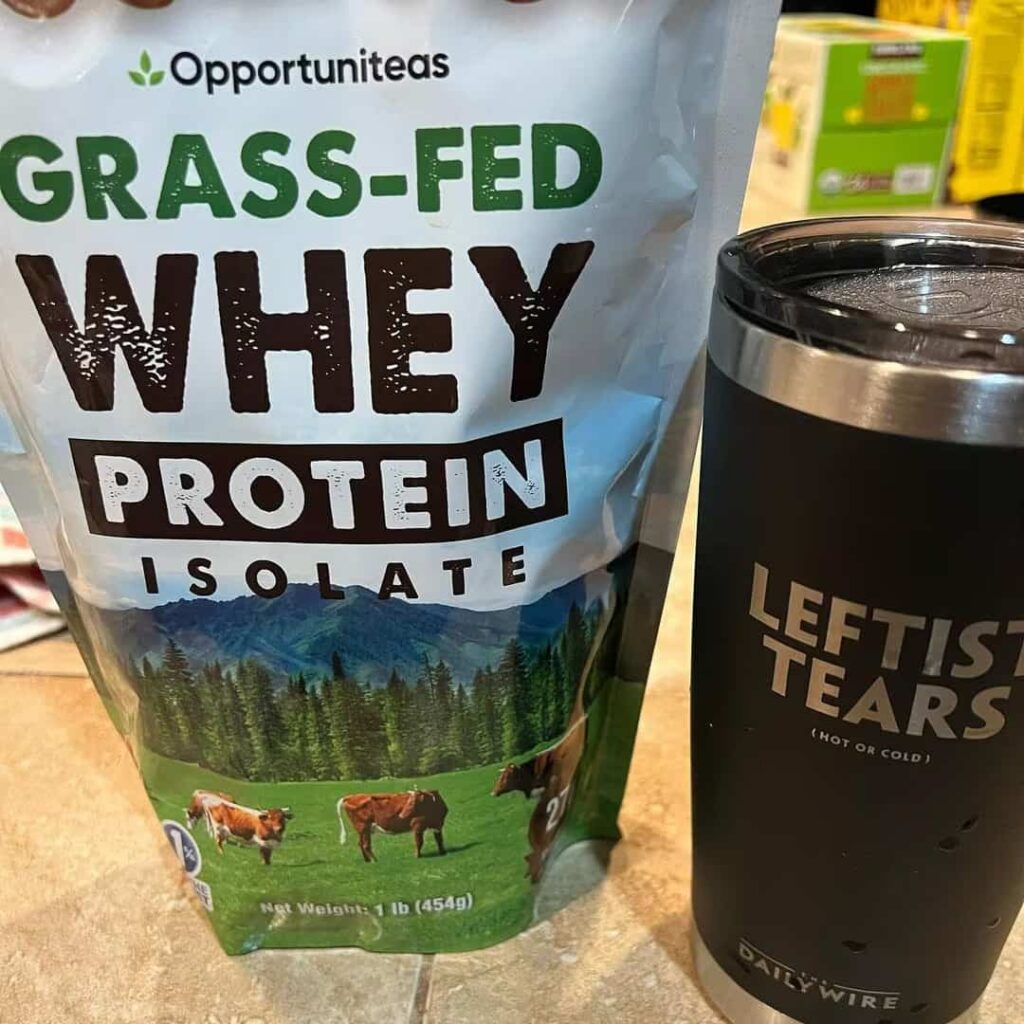 Opportuniteas Whey Protein Isolate instagram