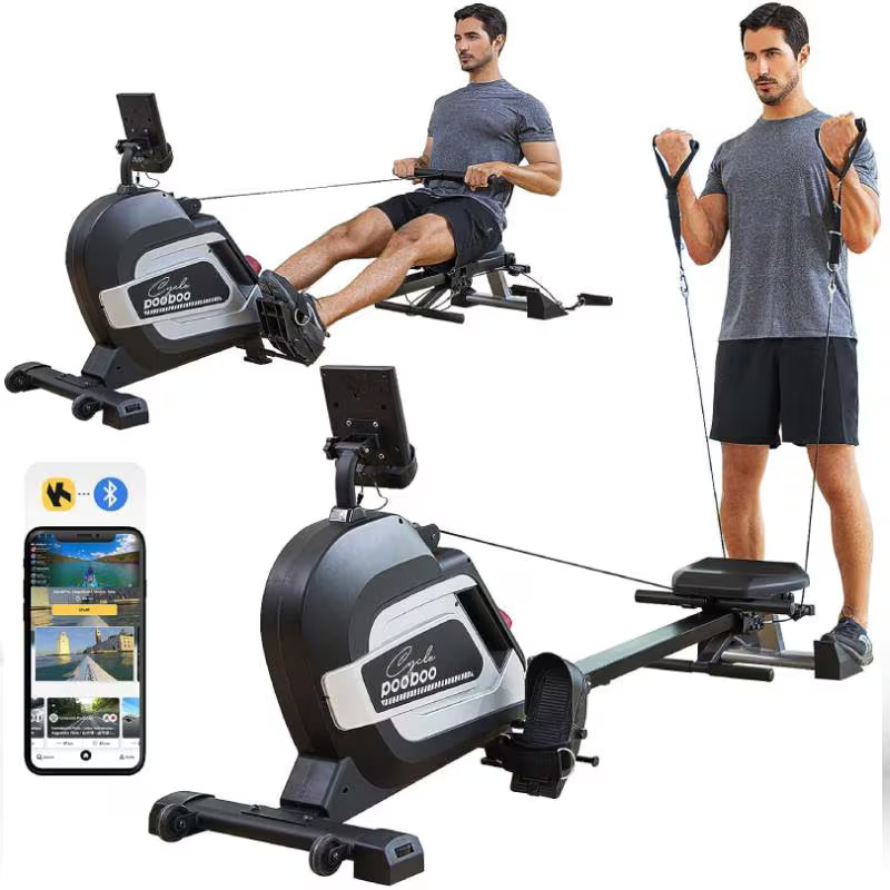 Pooboo Magnetic Rowing Machine