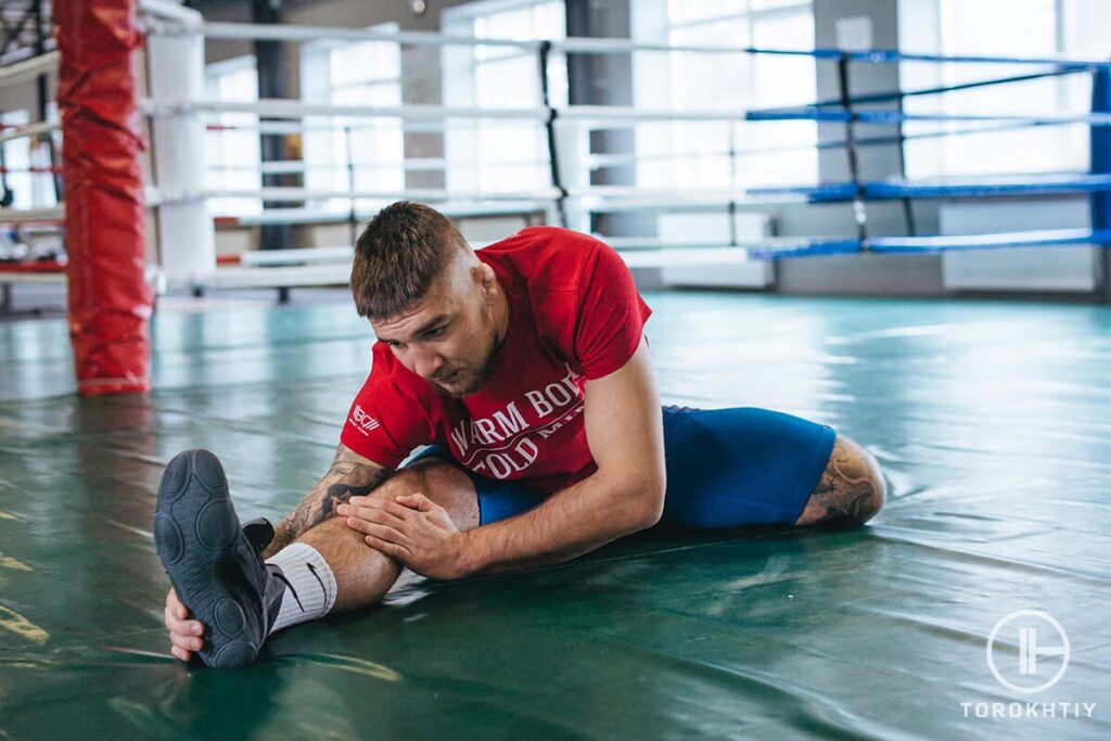 Preparing for gym training torokhtiy