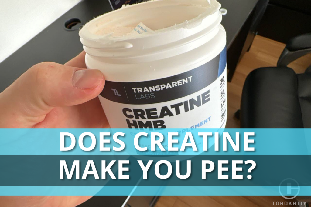 creatine affects on urination