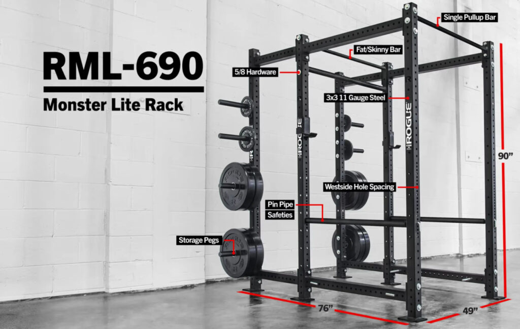 ROGUE RML-690 POWER RACK