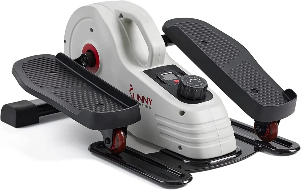 Sunny Health & Fitness Magnetic Under Desk Elliptical