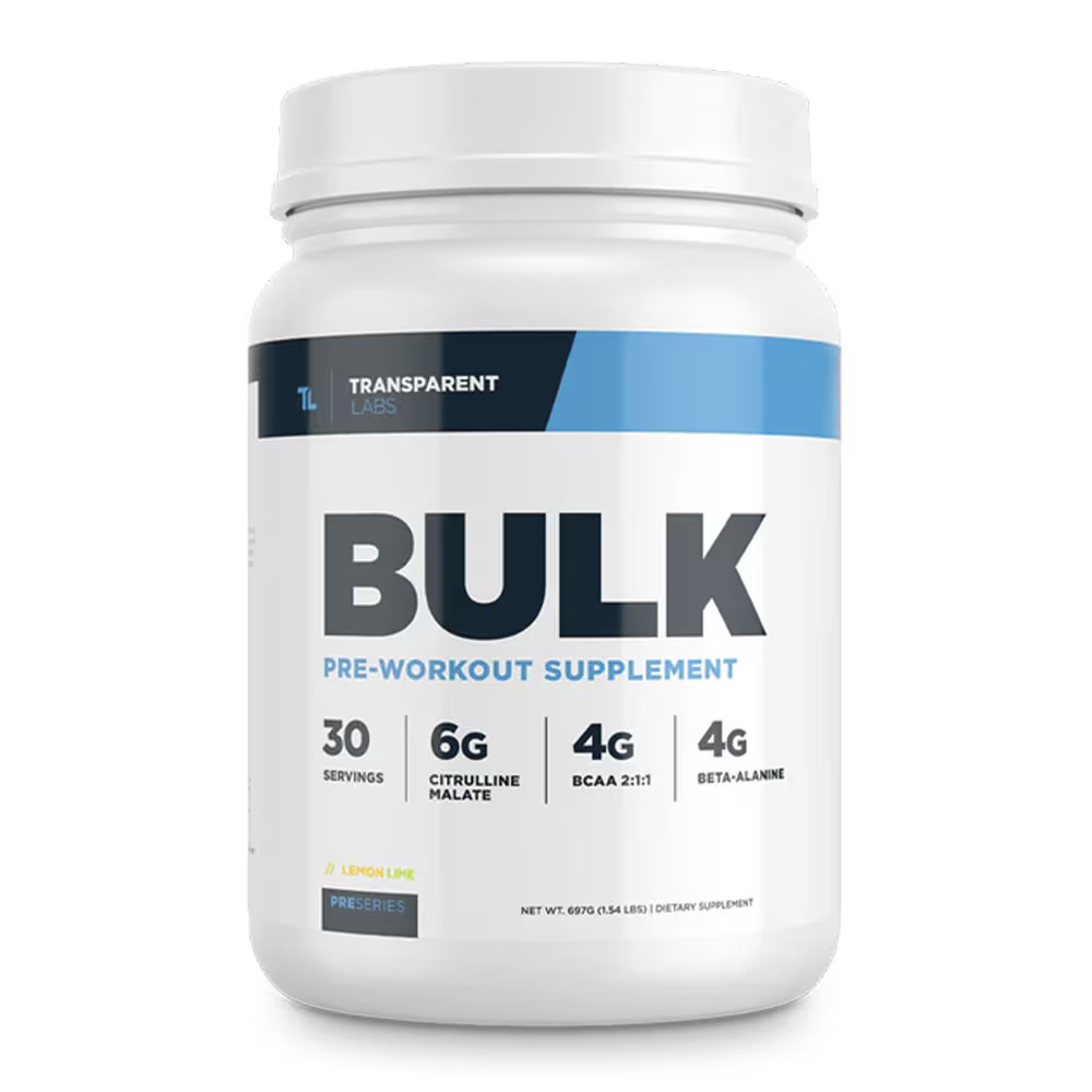 Transparent Labs BULK Pre-Workout