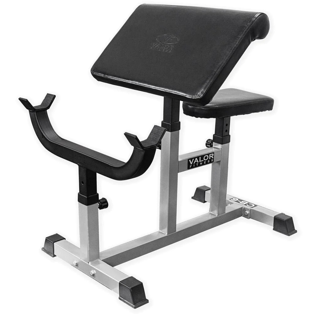 Valor Fitness CB-6 Preacher Curl Bench