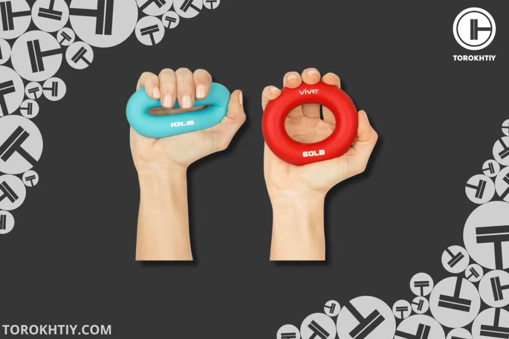 Vive Hand Strengthener Grip Ring