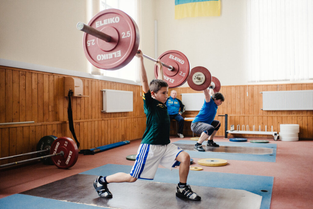 Weightlifting training