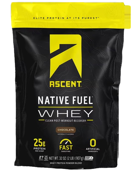 Ascent Native Fuel Whey Protein Powder