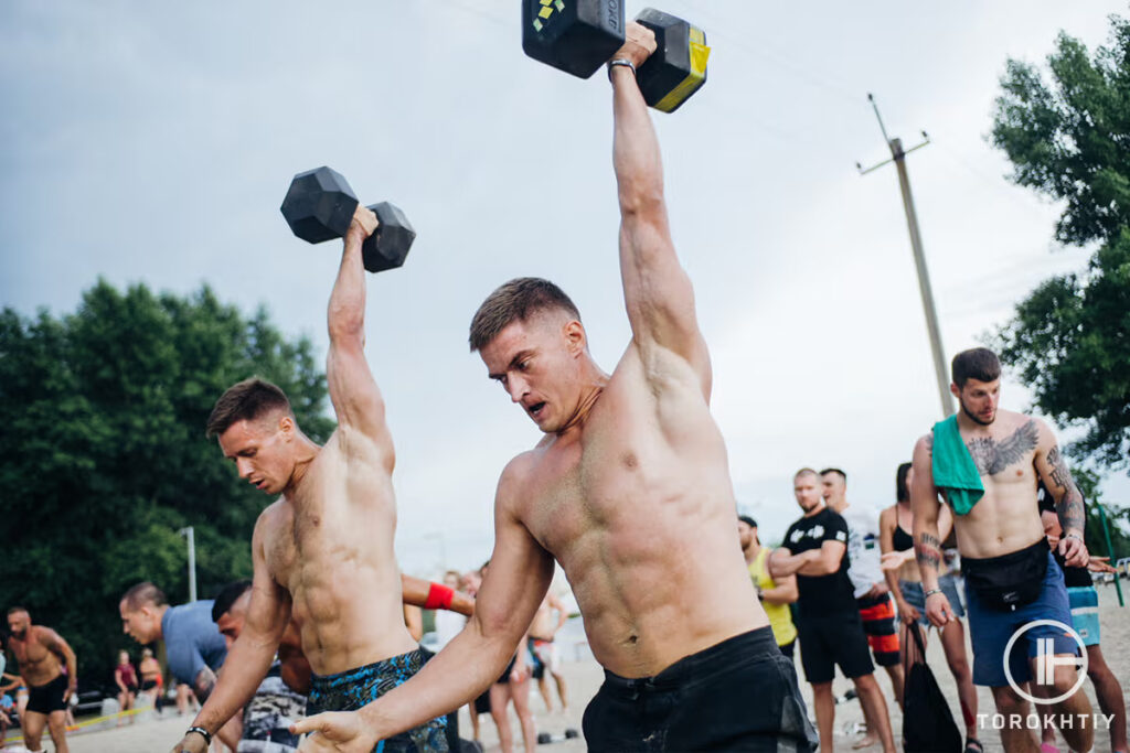 Urethane Dumbbell Competition