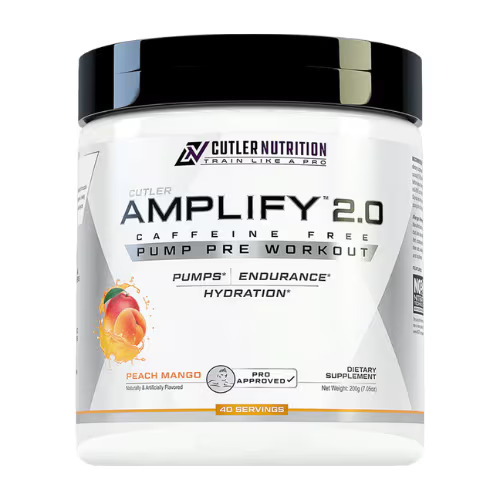 Cutler Nutrition Amplify 2.0 Caffeine Free Pre Workout