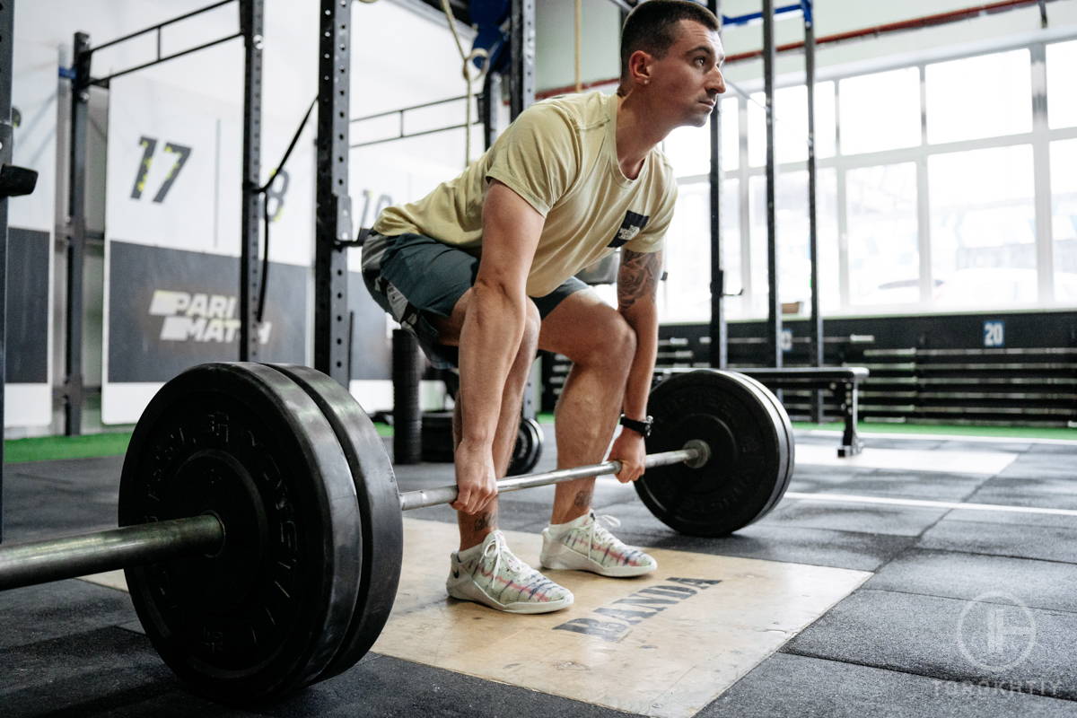 Deadlifting With Double Overhand Grip