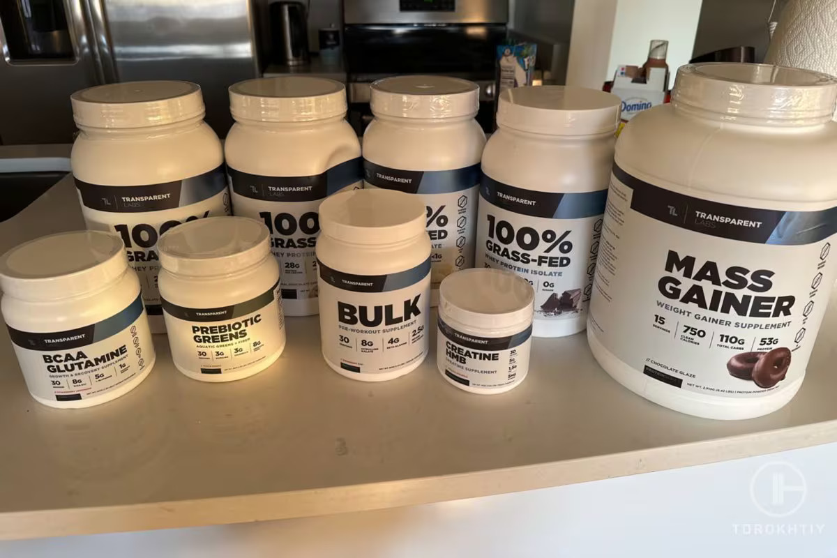 transparent labs protein powder supplements