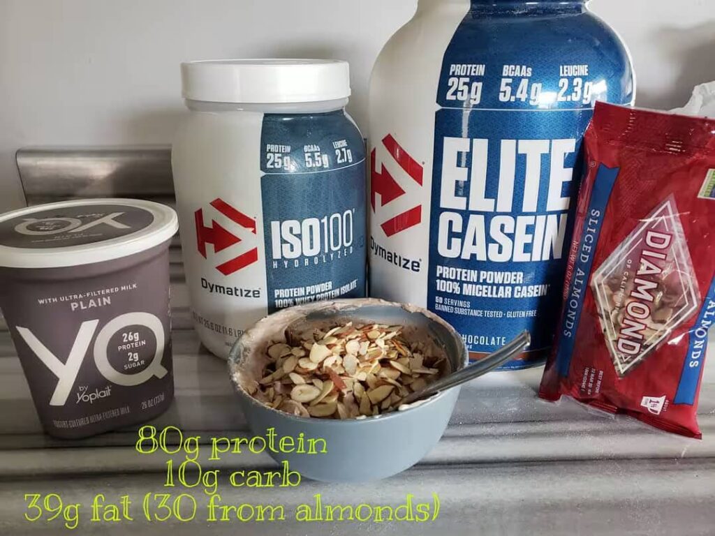 Dymatize Elite Casein instagram