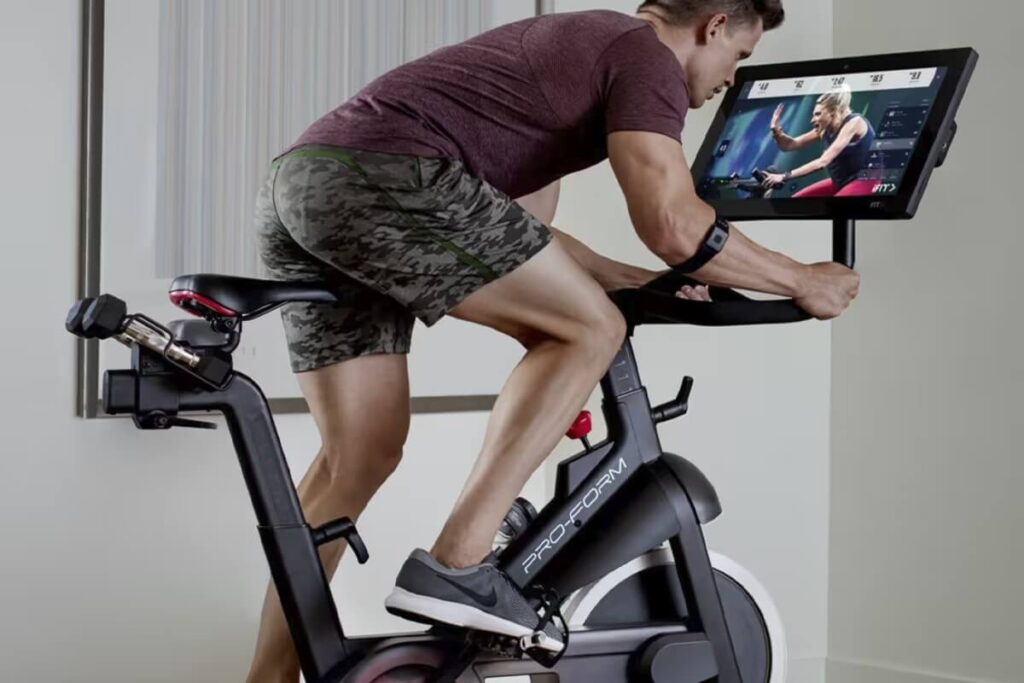 electronic exercise bike 