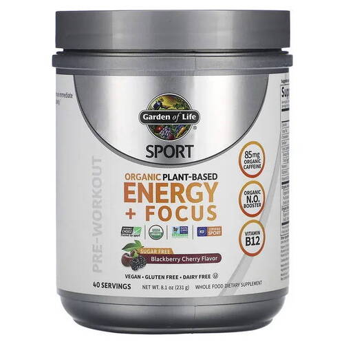 Energy + Focus by Garden of Life Sport