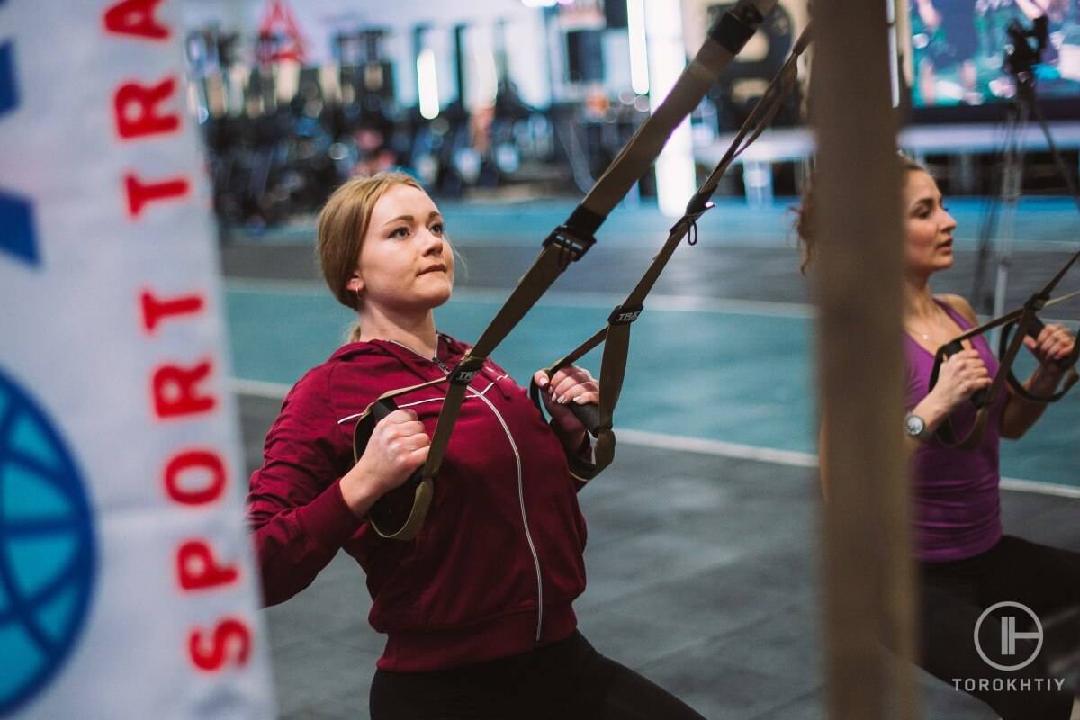 Female TRX Workout