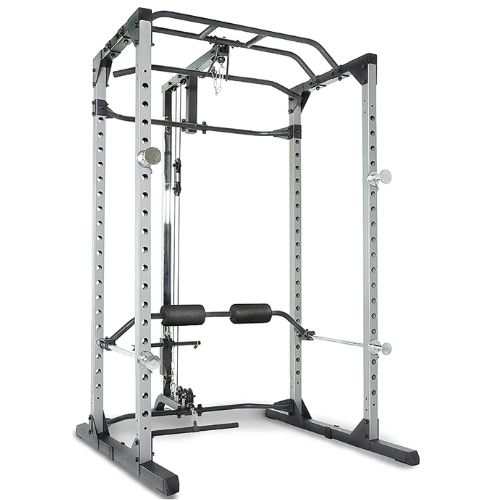 Fitness Reality Squat Rack Power Cage with Optional Lat Pulldown