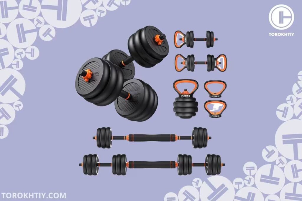 Flybird Adjustable Dumbbell Set