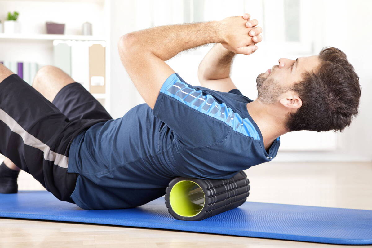 Using Foam Roller