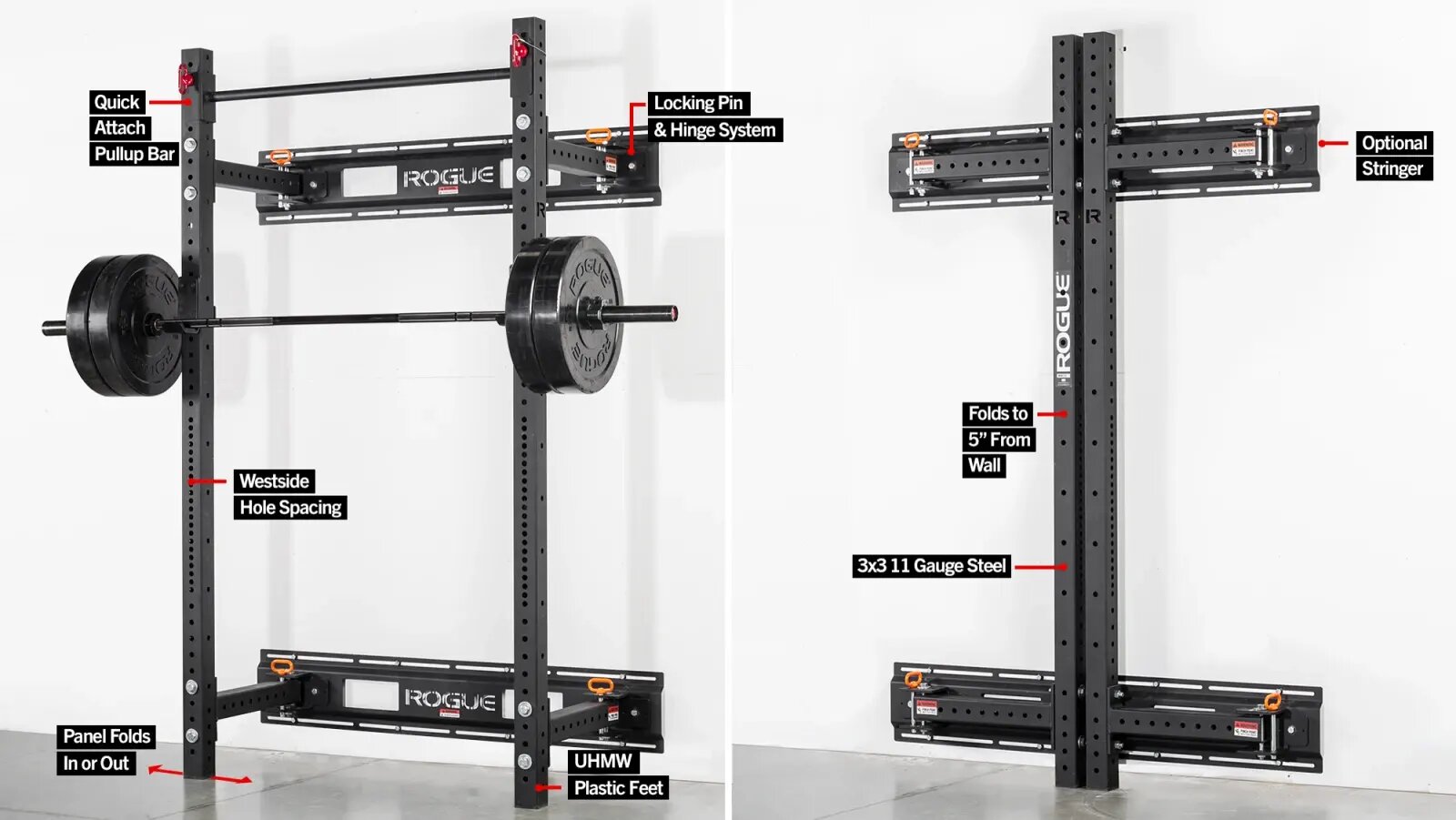 roque folding rack