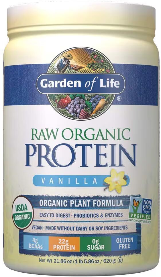 garden of life raw organic protein