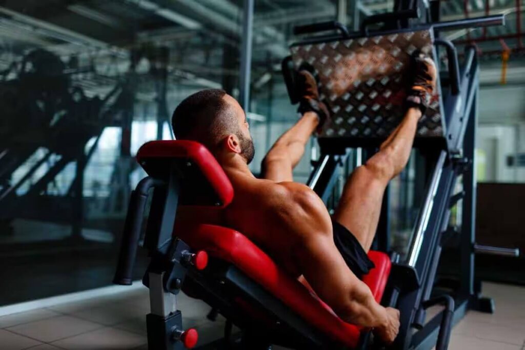 how to use leg press machine