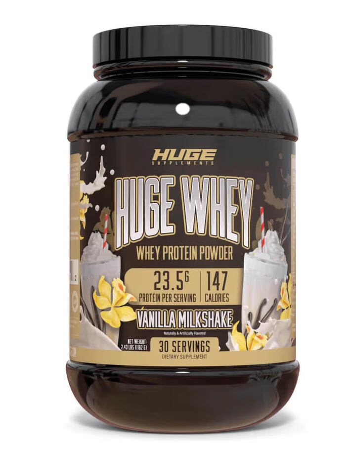 Huge Whey Vanilla Milkshake