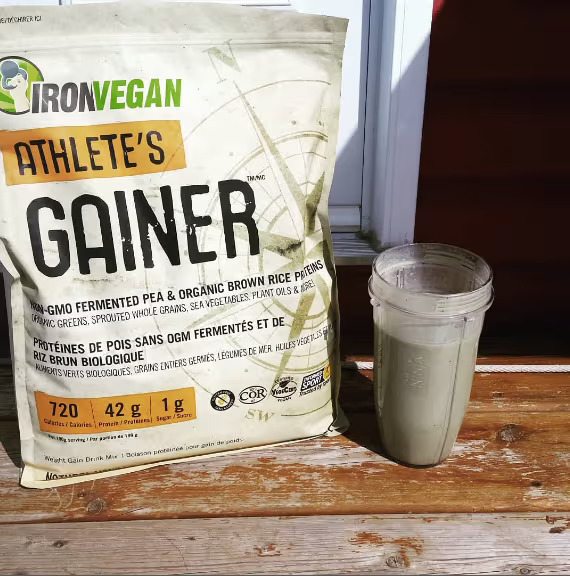 iron vegan gainer pack