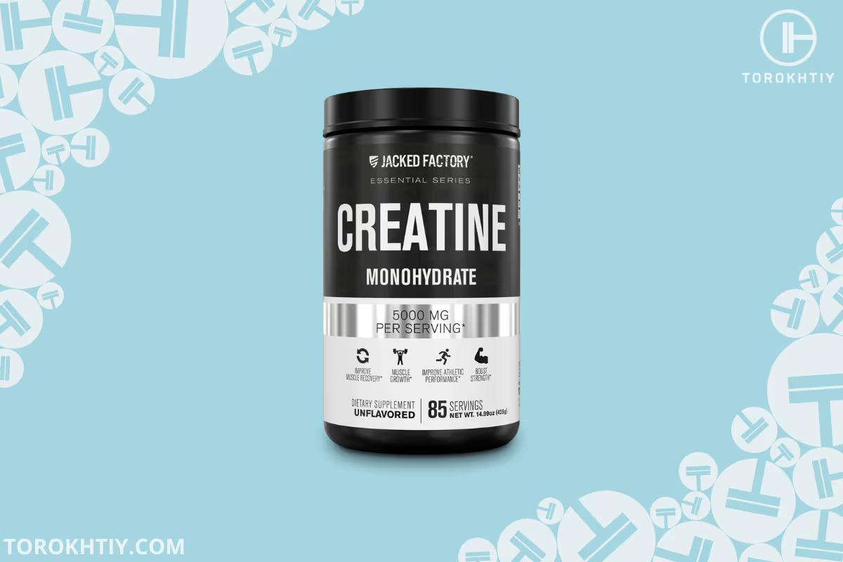 Jacked factiry creatine monohydrate sample