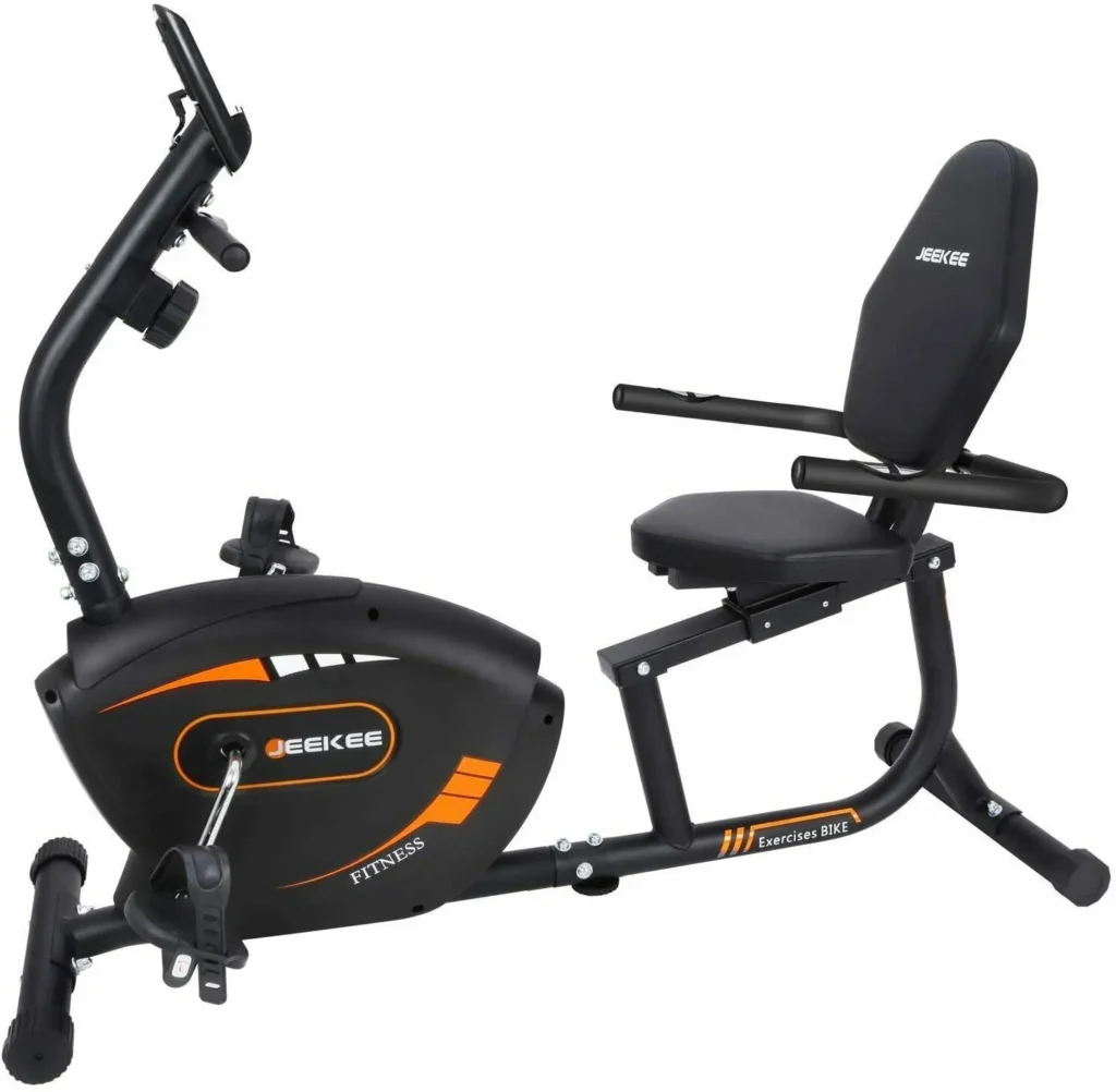 JEEKEE Recumbent Exercise Bike for Adults & Seniors