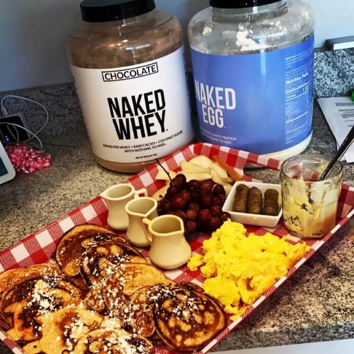 Naked Egg White Protein instagram