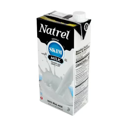 natrel skim milk sample